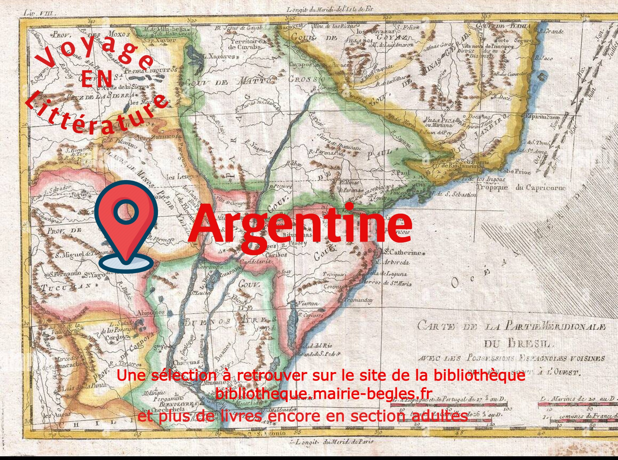 voyage litteraire en argentine